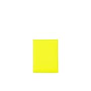 Fluorescerende Roze Leren Kaarthouder Comme des Garçons , Yellow , Dam...