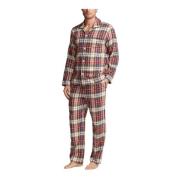 Pyjama Set met Lange Mouwen Polo Ralph Lauren , Multicolor , Heren