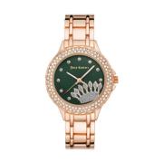 Multicolor Metalen Horloge Roze Groen Juicy Couture , Yellow , Dames