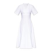 Katoenen jurk Alaïa , White , Dames