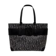 Polyurethane Handtas Armani Exchange , Black , Dames