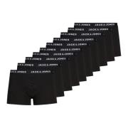 Sportieve Hipster Boxershorts 10-Pack Jack & Jones , Black , Heren