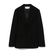 Zwarte Blazer Ss25 Gabriela Hearst , Black , Dames