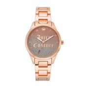 Multicolor Metalen Horloge Roze Zilver Juicy Couture , Pink , Dames