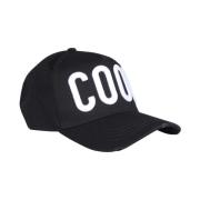 Cool Baseball Cap Dsquared2 , Black , Heren