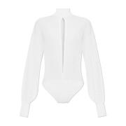 Wollen bodysuit Alaïa , Beige , Dames