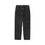 werkbroek van denim Carhartt Wip , Gray , Heren