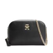 Vrouwelijke Crossover Tas Tommy Hilfiger , Black , Dames