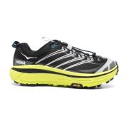 Zwarte Mesh Sneakers met Reflecterende Details Hoka One One , Multicol...