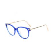 Blauwe Titanium Frames met Wijzerplaat Chopard , Blue , Dames