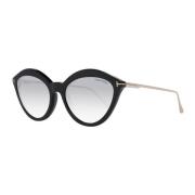 Dames Cat Eye Gradient Zonnebril Tom Ford , Black , Dames