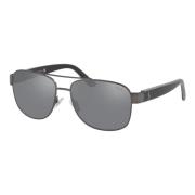 Matte Dark Ruthenium/Grey Zonnebril PH 3122 Polo Ralph Lauren , Gray ,...