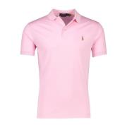 Roze Kortemouw Poloshirt Polo Ralph Lauren , Pink , Heren