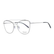 Zilveren Aviator Optische Frames met Veerscharnier Ana Hickmann , Gray...