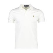 Wit Poloshirt met korte mouwen Polo Ralph Lauren , White , Heren