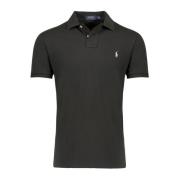 Zwart poloshirt met korte mouwen Polo Ralph Lauren , Black , Heren