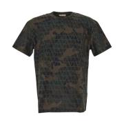 Logo Grafisch T-shirt Valentino , Multicolor , Heren