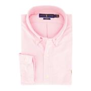 Casual Roze Overhemd Slim Fit Polo Ralph Lauren , Pink , Heren