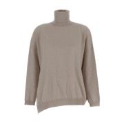 Luxe Cashmere Gebreide Kleding Gentryportofino , Beige , Dames