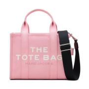 Roze Tote tas met zwart en wit logo Marc Jacobs , Pink , Dames