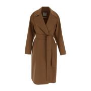 Wollen Veleno Jas Sportmax , Brown , Dames