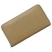 Pre-owned Leather wallets Celine Vintage , Beige , Dames