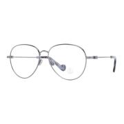 Aviator Optische Frames met Merkhoes Moncler , Gray , Unisex