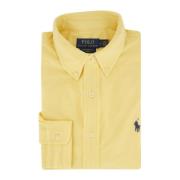 Gele casual overhemd katoenmix Polo Ralph Lauren , Yellow , Heren