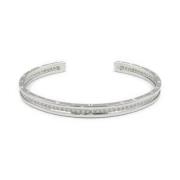 Pre-owned White Gold bracelets Bvlgari Vintage , Gray , Dames