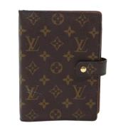 Pre-owned Canvas home-office Louis Vuitton Vintage , Brown , Dames