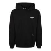 Zwarte Katoenen Sweatshirt Aw24 Stijl Represent , Black , Heren