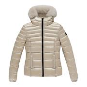 Stijlvolle Winterjas RefrigiWear , Beige , Dames