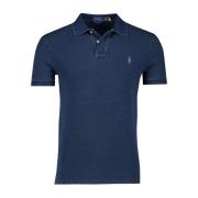 Donkerblauw poloshirt met korte mouwen Polo Ralph Lauren , Blue , Here...