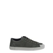 Stedelijke Leren Sneaker Valentino Garavani , Green , Heren