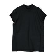 Katoenen T-shirt Rick Owens , Black , Dames