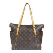 Pre-owned Canvas totes Louis Vuitton Vintage , Brown , Dames