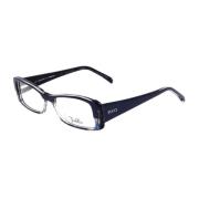 Blauwe Plastic Frame Damesbril Emilio Pucci , Blue , Dames