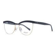 Zwarte Metalen Vierkante Optische Frames voor Vrouwen Ana Hickmann , B...