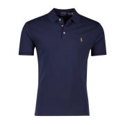 Donkerblauw poloshirt met korte mouwen Polo Ralph Lauren , Blue , Here...