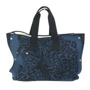 Pre-owned Cotton totes Hermès Vintage , Blue , Dames