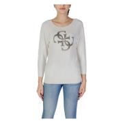 Emerie 4G Logo Vleermuistrui Guess , White , Dames