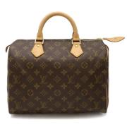 Pre-owned Canvas handbags Louis Vuitton Vintage , Brown , Dames