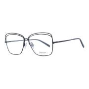 Zwarte Vierkante Metalen Optische Frames Vrouwen Ana Hickmann , Black ...