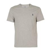 Klassiek Jersey Shirt voor Mannen Polo Ralph Lauren , Gray , Heren