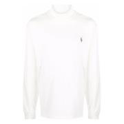 Katoenen Rollneck Sweater Polo Ralph Lauren , White , Heren