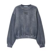 Grijze Sweater Collectie Alexander Wang , Gray , Dames