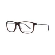 Bruine Trapezium Optische Frames met Hoes Porsche Design , Brown , Her...