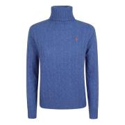 Blauwe Trui voor Vrouwen Aw24 Polo Ralph Lauren , Blue , Dames