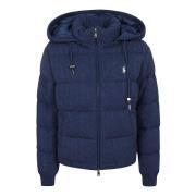 Blauwe Wol Kasjmier Jas Aw24 Polo Ralph Lauren , Blue , Dames