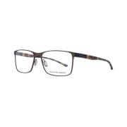 Bruine Titanium Trapezium Optische Bril Porsche Design , Brown , Heren